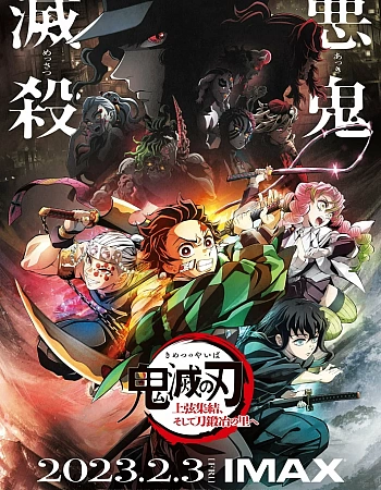 Клинок, рассекающий демонов: Собрание высших лун и деревня кузнецов